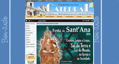 Desktop Screenshot of catedraldesantana.com.br